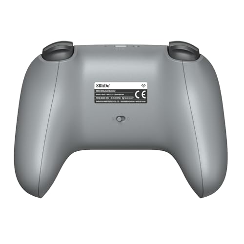 8BITDO 64 BLUETOOTH CONTROLLER WITH HALL EFFECT JOYSTICK, GRAY - 7