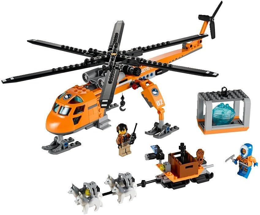 LEGO CITY ARTIC HELICÓPTERO GRÚA 60034 JUGUETE PARA ARMAR SUSPENDIDO POR EL FABRICANTE - 1