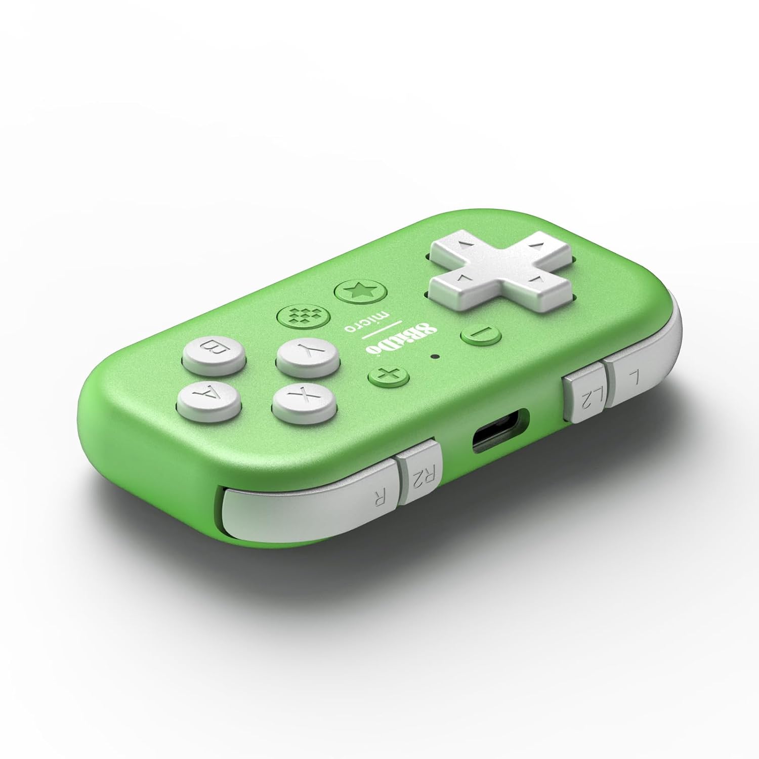 8BITDO MICRO BLUETOOTH GAMEPAD POCKET-SIZED MINI CONTROLLER FOR SWITCH, ANDROID, AND RASPBERRY PI, SUPPORTS KEYBOARD MODE - 2