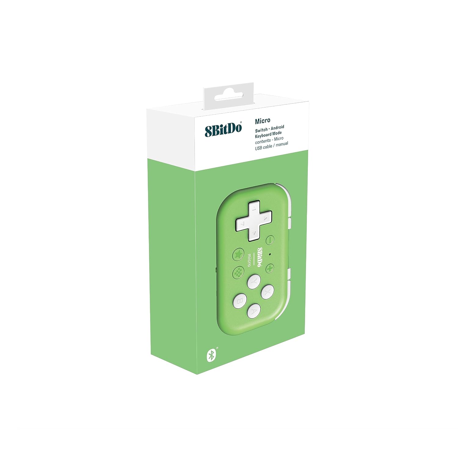 8BITDO MICRO BLUETOOTH GAMEPAD POCKET-SIZED MINI CONTROLLER FOR SWITCH, ANDROID, AND RASPBERRY PI, SUPPORTS KEYBOARD MODE - 5