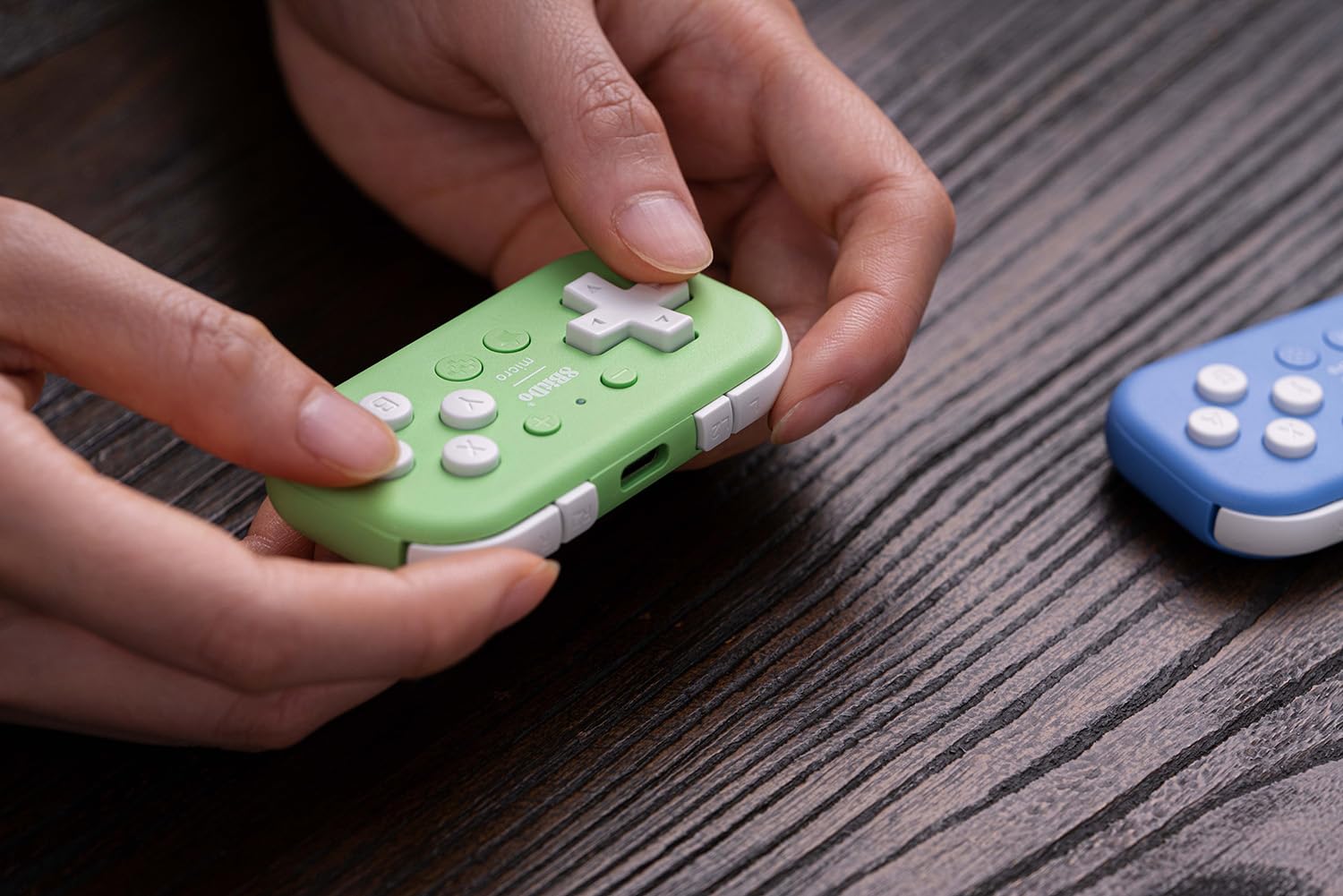 8BITDO MICRO BLUETOOTH GAMEPAD POCKET-SIZED MINI CONTROLLER FOR SWITCH, ANDROID, AND RASPBERRY PI, SUPPORTS KEYBOARD MODE - 6