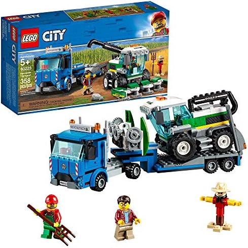 LEGO CITY GREAT VEHICLES HARVESTER TRANSPORT 60223 KIT DE CONSTRUCCIÓN 358 PIEZAS - 6
