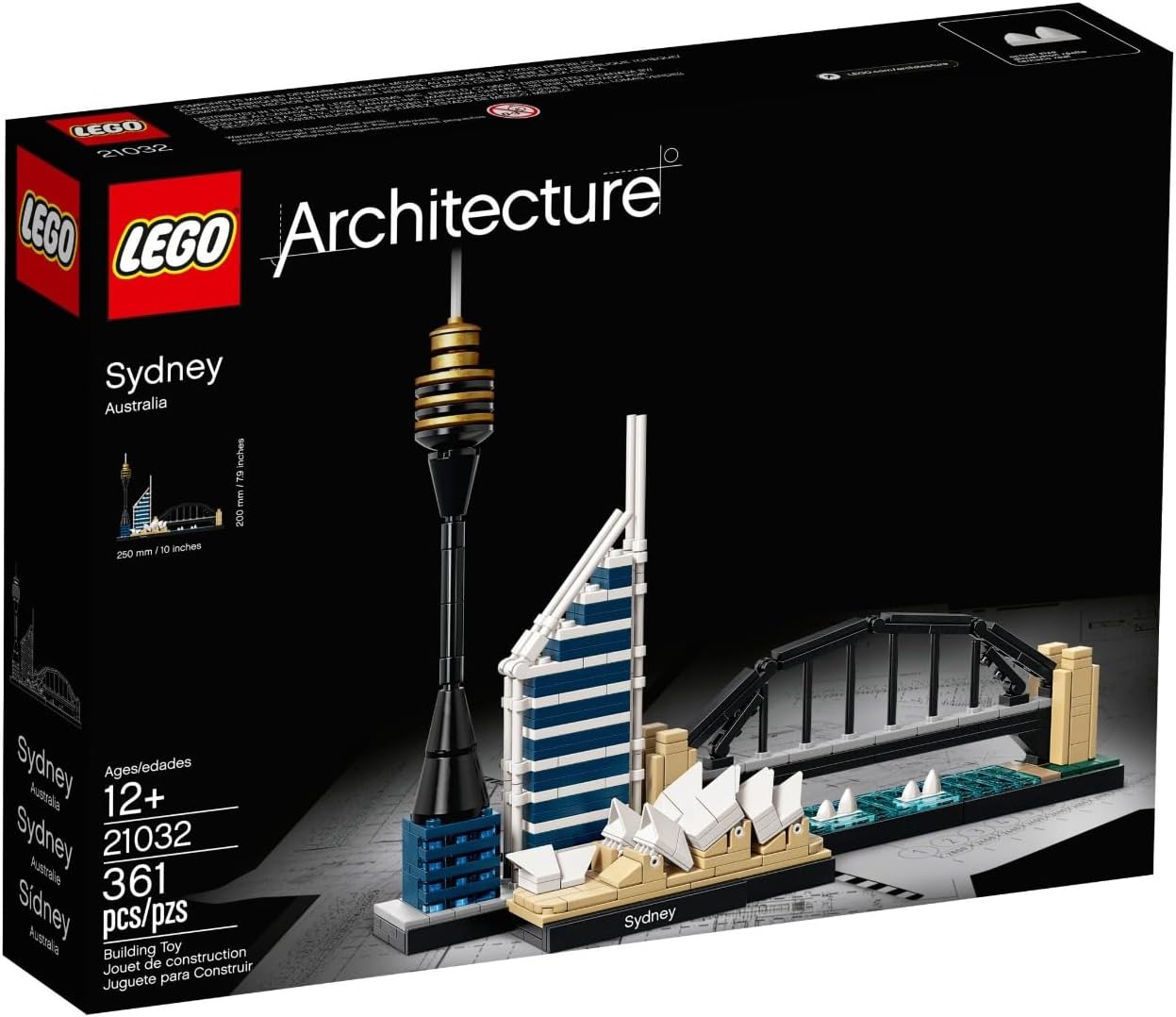 SET DE CONSTRUCCIÓN CONJUNTO DE BLOQUES DE LEGO ARQUITECTURA SYDNEY 21032 PARA RASCACIELOS - 1