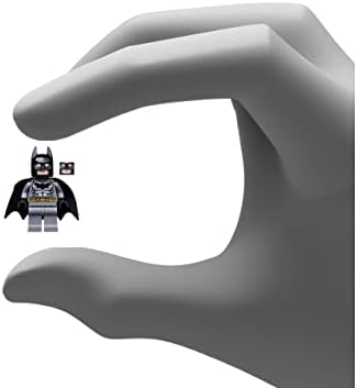 LEGO DC COMICS SUPER HEROES BATMAN MINIFIGURA - BATMAN CINTURÓN GRIS OSCURO ORO - 4