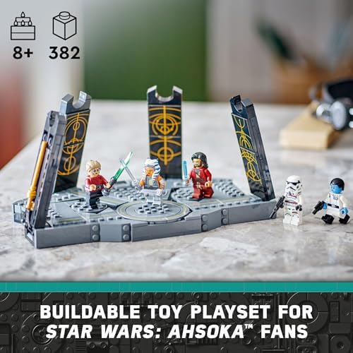 JUGUETE DE CONSTRUCCIÓN LEGO STAR WARS DUELO DE AHSOKA TANO EN PERIDEA PARA NIÑOS, JUGUETE COLECCIONABLE CON 5 MINIFIGURAS - 7