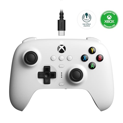 8BITDO ULTIMATE WIRED CONTROLLER FOR XBOX, HALL EFFECT JOYSTICKS AND HALL TRIGGERS, COMPATIBLE WITH XBOX SERIES X S, XBOX - 7