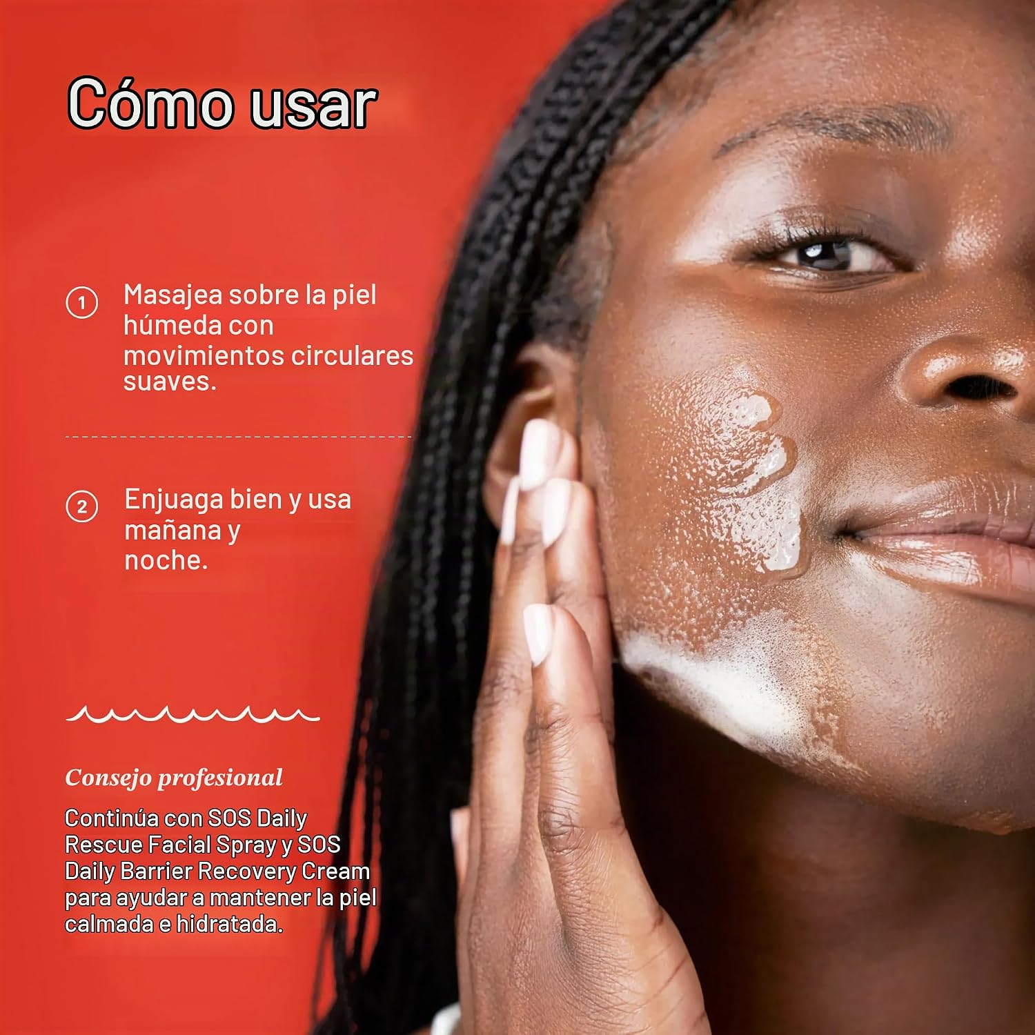 TOWER 28 LIMPIADOR DE GEL SOS REMOVEDOR DE MAQUILLAJE PARA PIEL SENSIBLE, LIMPIADOR FACIAL HIDRATANTE SUAVE EQUILIBRADO - 7