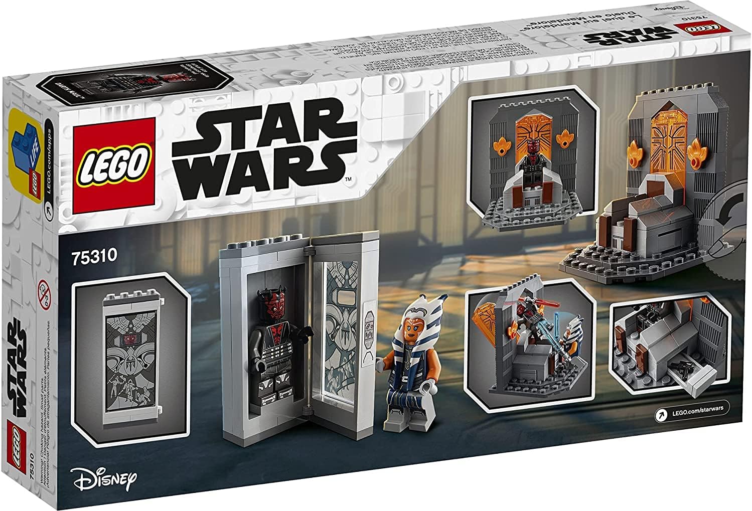 LEGO STAR WARS: THE CLONE WARS DUEL EN MANDALORE 75310 IMPRESIONANTE KIT DE CONSTRUCCIÓN DE JUGUETES CON AHSOKA TANO Y DARTH - 1