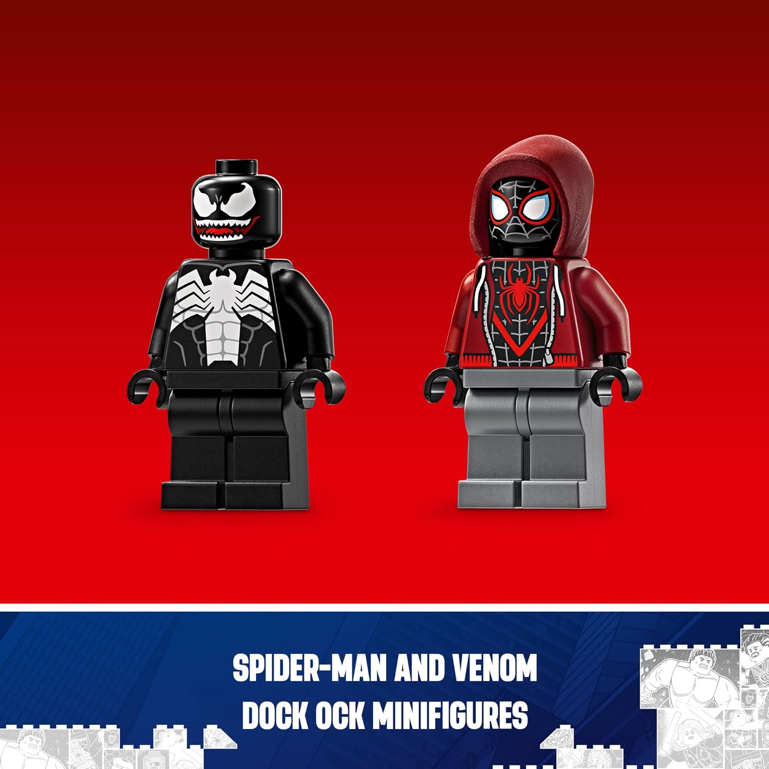 LEGO MARVEL SUPERHEROES VENOM MECH ARMOR VS MILES MORALES SET 76276 - 7