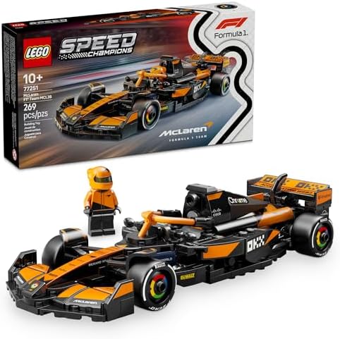 LEGO SPEED CHAMPIONS MCLAREN F1 TEAM MCL38 - JUEGO DE CONSTRUCCIÓN PARA NIÑOS, NIÑOS Y NIÑAS, A PARTIR DE 10 AÑOS, AUTO - 7