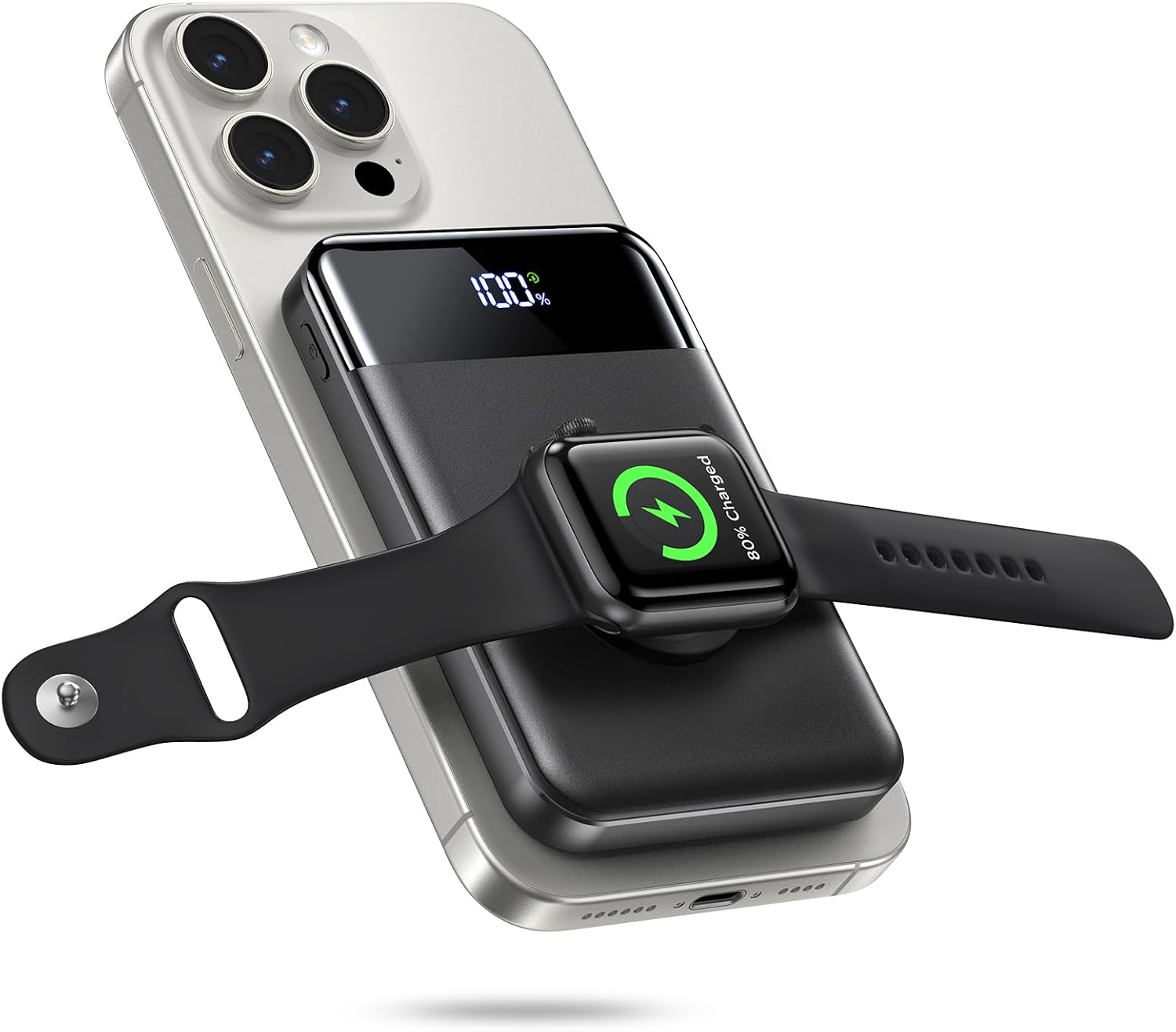 CARGADOR PORTÁTIL MAGSAFE, 10000MAH 22.5W POWER BANK PARA IPHONE 17/16/15/14/13/12, TRAVEL ESSENTIALS - BATERÍA MAGNÉTICA - 1
