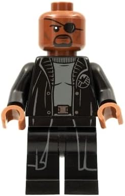 LEGO MARVEL SUPER HEROES - SUÉTER NICK FURY MINIFIGURA DE GABARDINA DE 76153 EMPAQUETADO - 1