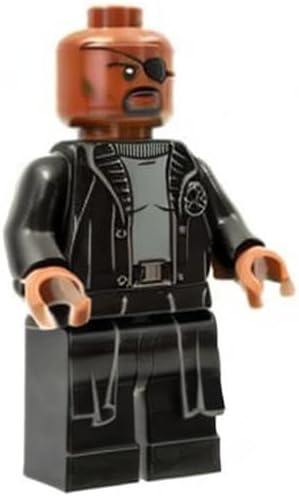 LEGO MARVEL SUPER HEROES - SUÉTER NICK FURY MINIFIGURA DE GABARDINA DE 76153 EMPAQUETADO - 2