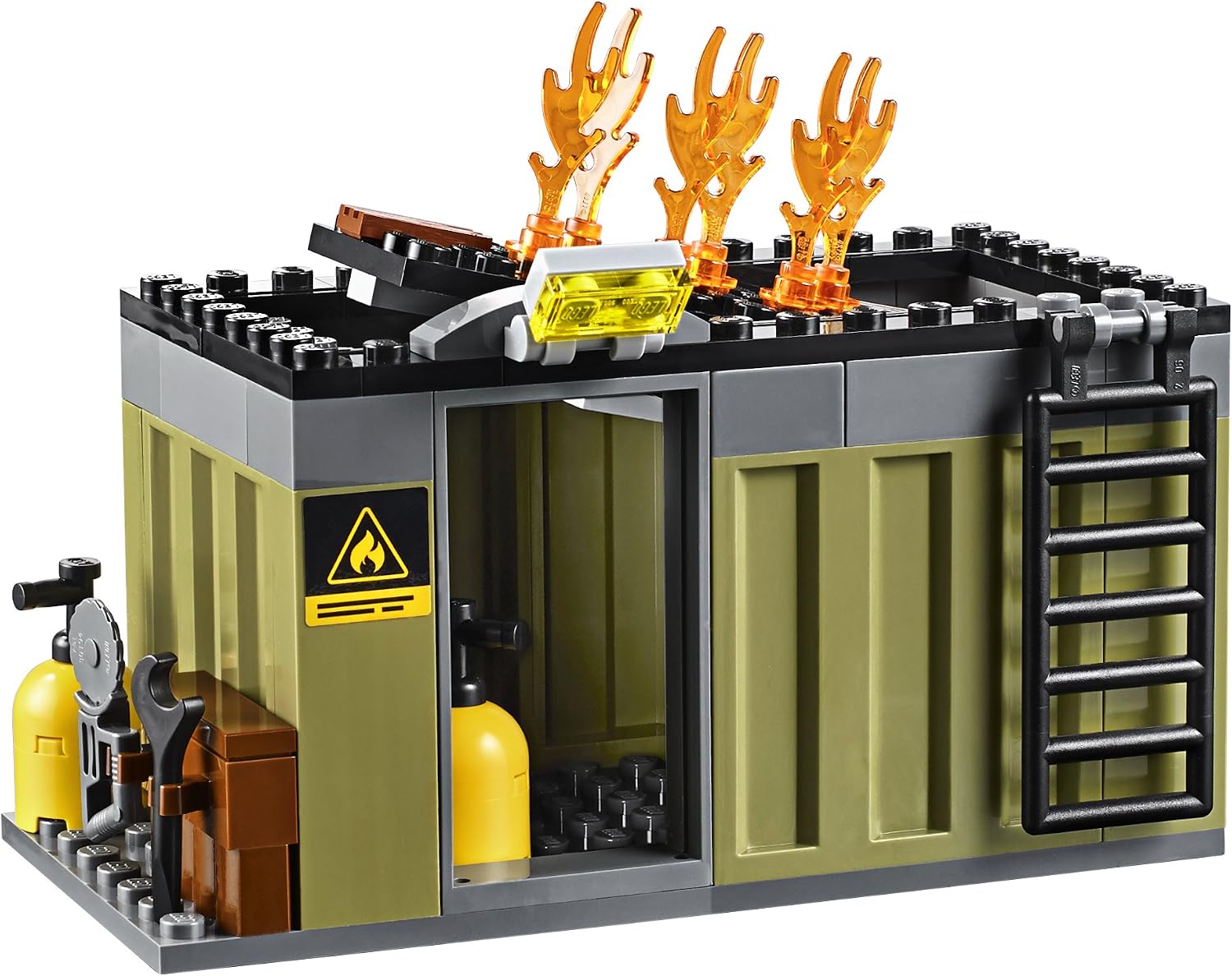 JUGUETE PARA NIÑOS DE UNIDAD DE RESPUESTA DE FUEGO DE LEGO CITY 60108 - 7