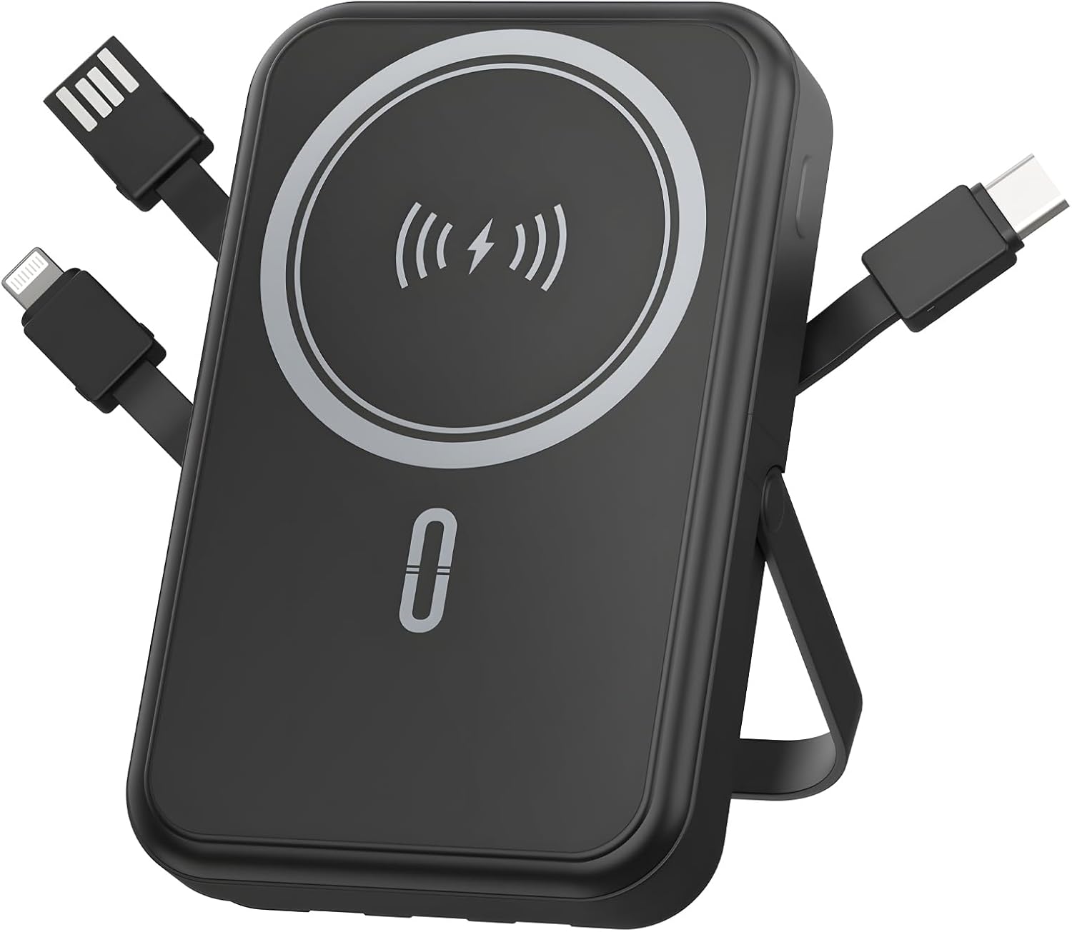 BANCO DE ENERGÍA DE 10000 MAH COMPATIBLE CON MAGSAFE, CARGADOR PORTÁTIL MAGNÉTICO CON PANTALLA DIGITAL, CARGA RÁPIDA - 1