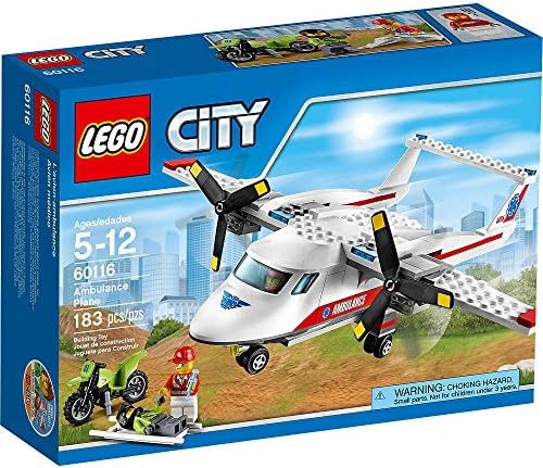 LEGO CITY AMBULANCIA PLANE 60116 - 6