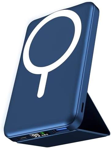 PODORU PARA MAGSAFE POWER BANK 10000 MAH, CARGADOR PORTÁTIL MAGNÉTICO PLEGABLE - 7