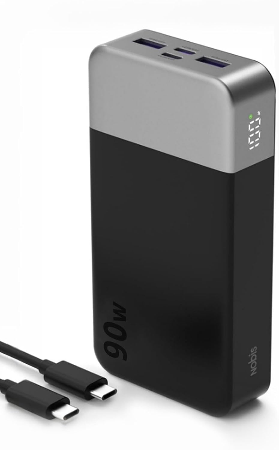 NOBIS CARGADOR PORTÁTIL PARA PORTÁTIL POWER BANK 90W 20,000MAH - 1