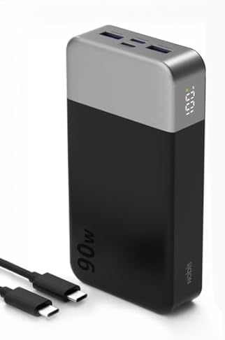 NOBIS CARGADOR PORTÁTIL PARA PORTÁTIL POWER BANK 90W 20,000MAH - 7