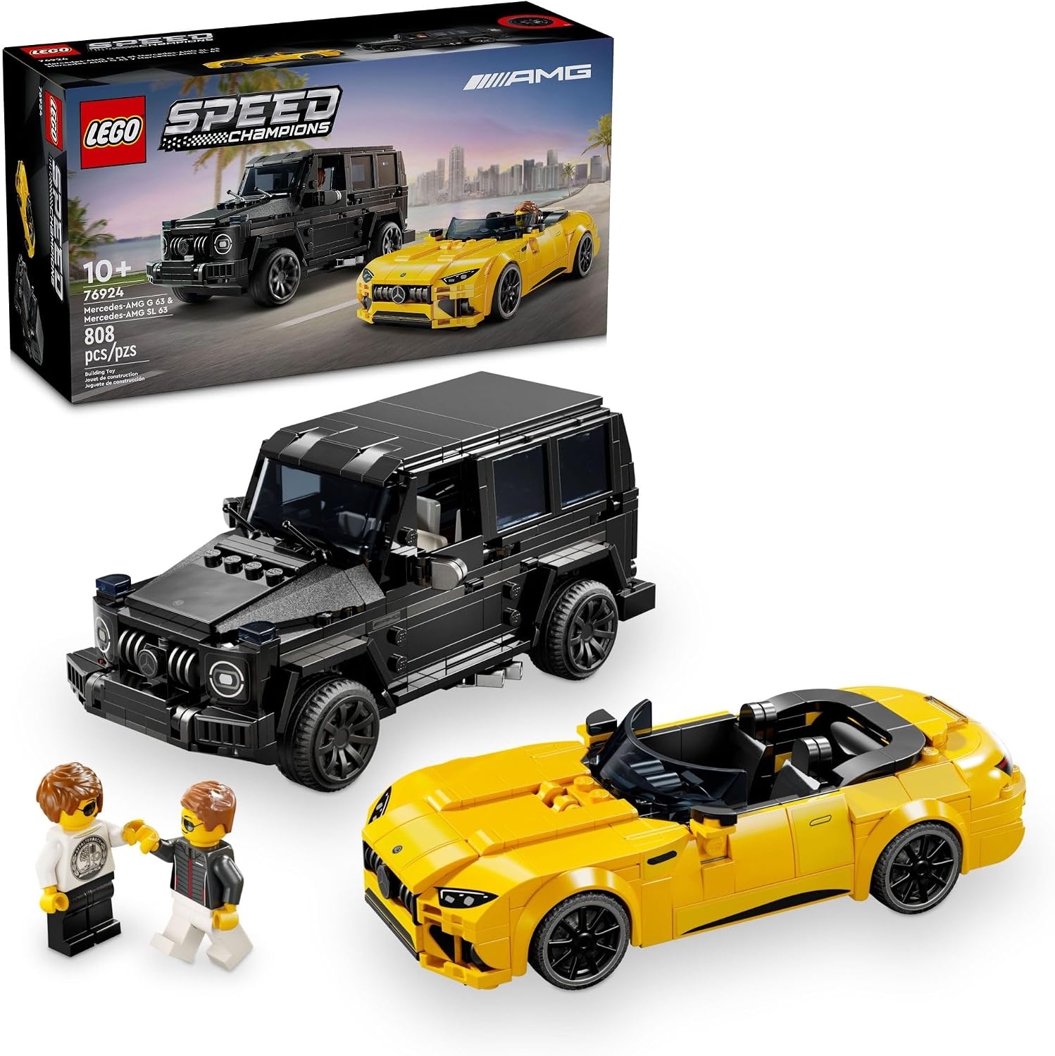 LEGO SPEED CHAMPIONS MERCEDES-AMG G 63 Y MERCEDES-AMG SL 63 JUGUETES DE CONSTRUCCIÓN - COCHES DE JUGUETE DE JUEGO - 1