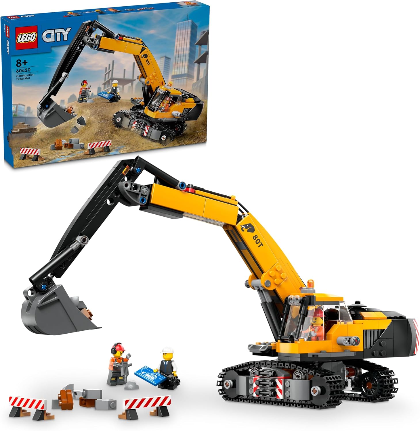 LEGO 60420 CIUDAD RAUPENBAGGER - 1