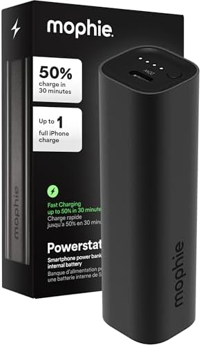 MOPHIE POWERSTATION FAST BATERÍA EXTERNA DE 5,000 MAH RÁPIDA Y PORTÁTIL 20W, PARA UN SOLO DISPOSITIVO - 7