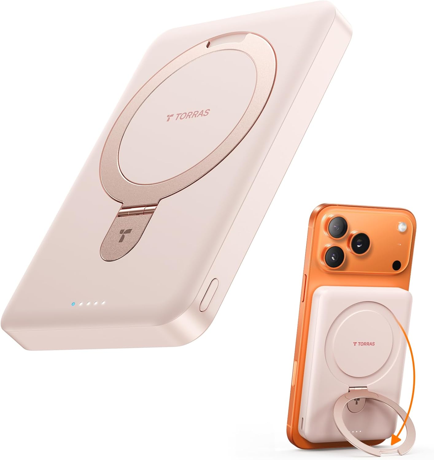 TORRAS EASYGO - BANCO DE ENERGÍA CARGADOR PORTÁTIL MAGNÉTICO DE 10000 MAH PARA IPHONE, PAQUETE DE BATERÍA INALÁMBRICA - 1