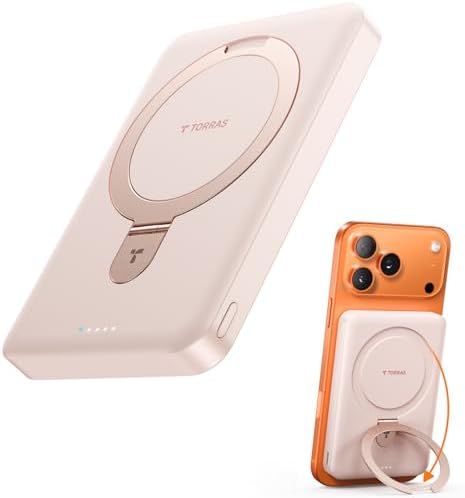 TORRAS EASYGO - BANCO DE ENERGÍA CARGADOR PORTÁTIL MAGNÉTICO DE 10000 MAH PARA IPHONE, PAQUETE DE BATERÍA INALÁMBRICA - 7