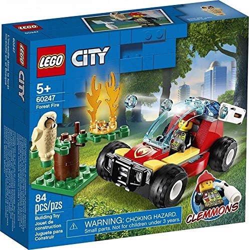 LEGO CITY FOREST FIRE 60247 JUGUETE DE BOMBERO, JUGUETE DE CONSTRUCCIÓN GENIAL PARA NIÑOS 84 PIEZAS - 2