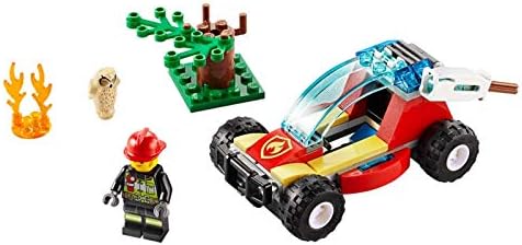 LEGO CITY FOREST FIRE 60247 JUGUETE DE BOMBERO, JUGUETE DE CONSTRUCCIÓN GENIAL PARA NIÑOS 84 PIEZAS - 4