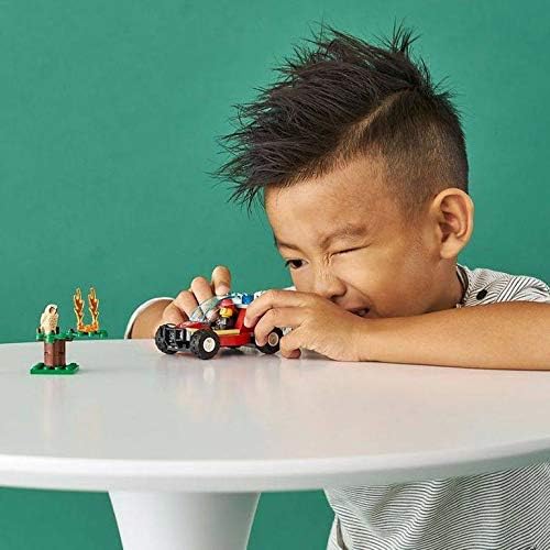 LEGO CITY FOREST FIRE 60247 JUGUETE DE BOMBERO, JUGUETE DE CONSTRUCCIÓN GENIAL PARA NIÑOS 84 PIEZAS - 6