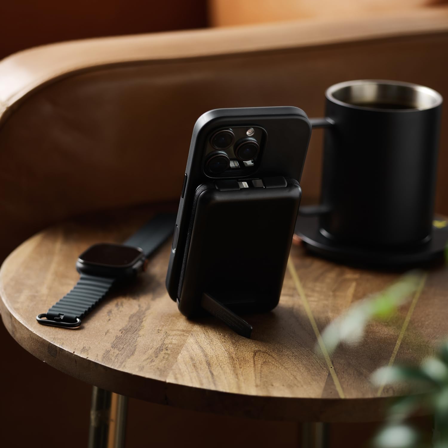 RIDGE - BATERÍA MAGNÉTICA DE 20 W, 10,000 MAH, CARGA RÁPIDA, COMPATIBLE CON MAGSAFE, CARGADOR PORTÁTIL SEGURO PARA VIAJES, - 7