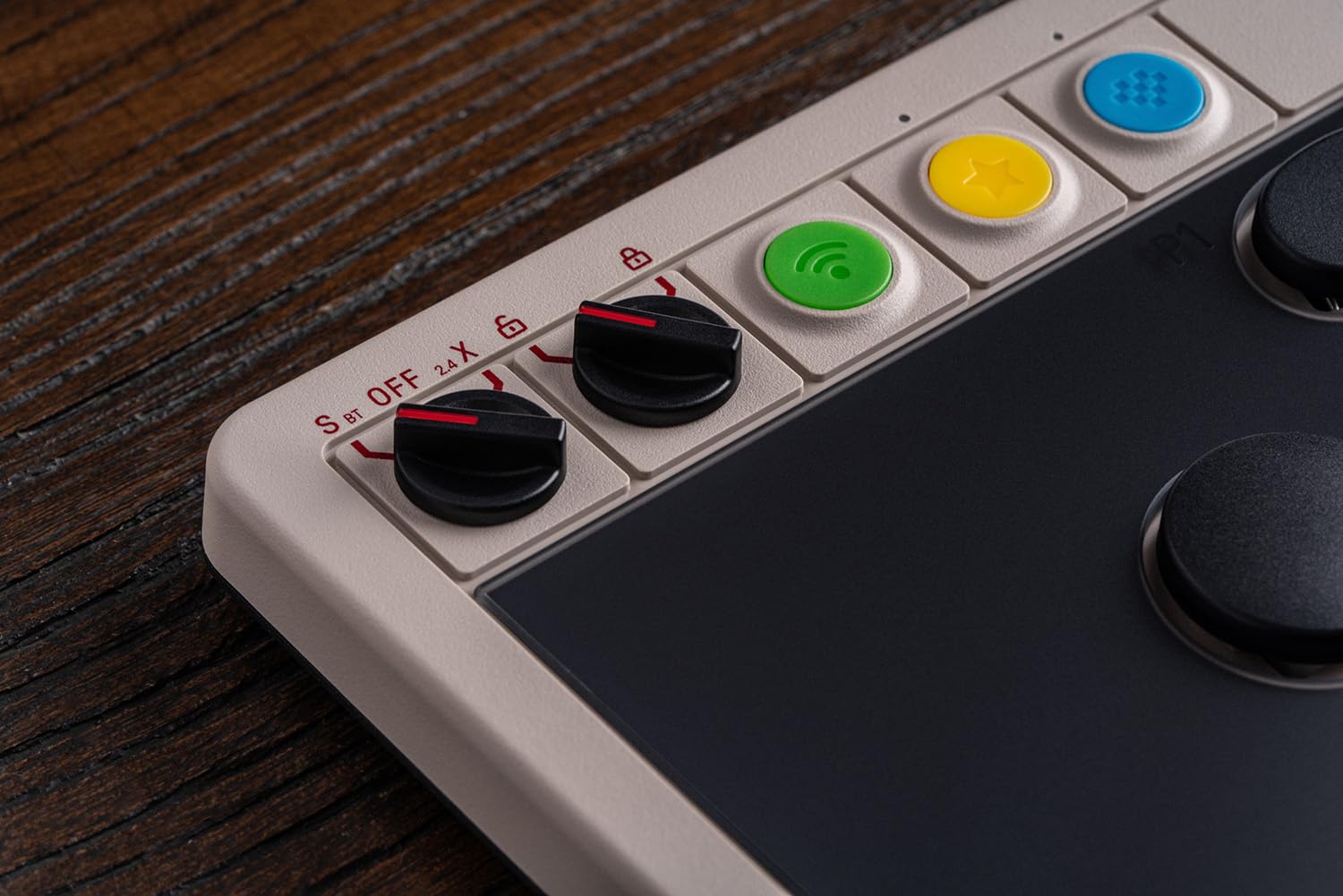 8BITDO ALL-BUTTON ARCADE CONTROLLER FOR SWITCH/SWITCH 2 Y WINDOWS BLUETOOTH, 2.4G, WIRED CONNECTIVITY, LOW-PROFILE - 7