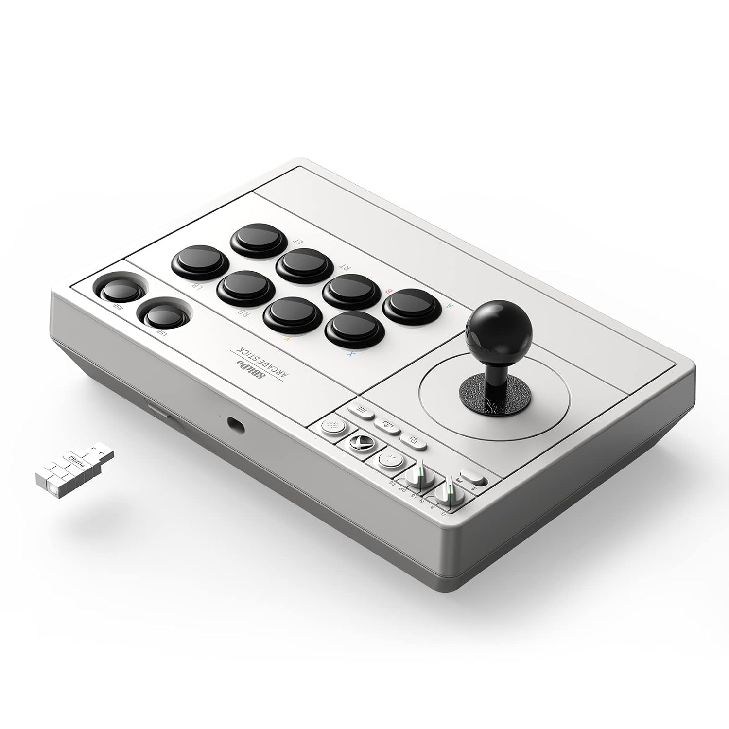 8BITDO WIRELESS ARCADE STICK FOR XBOX SERIES X S, XBOX ONE AND WINDOWS 10, ARCADE FIGHT STICK WITH 3.5MM AUDIO JACK - - 2