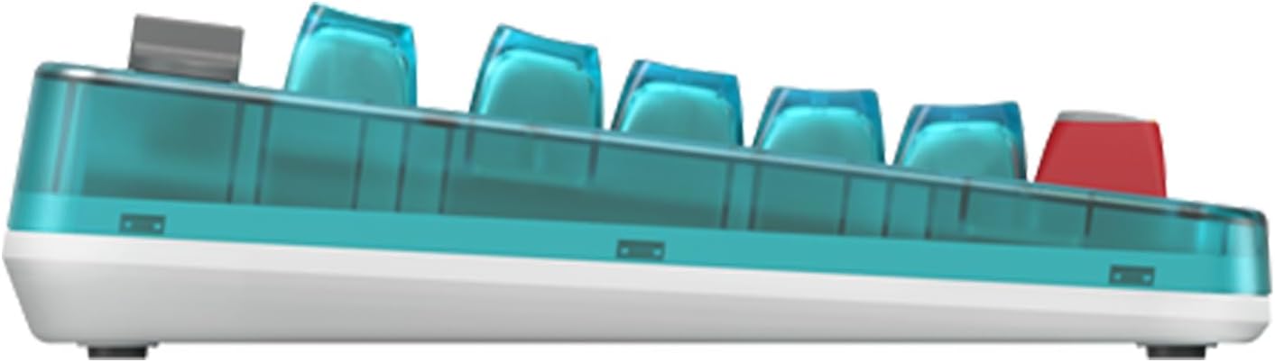 8BITDO RETRO 87 MECHANICAL KEYBOARD FOR WINDOWS PC Y ANDROID, CLEAR BLUE - 3