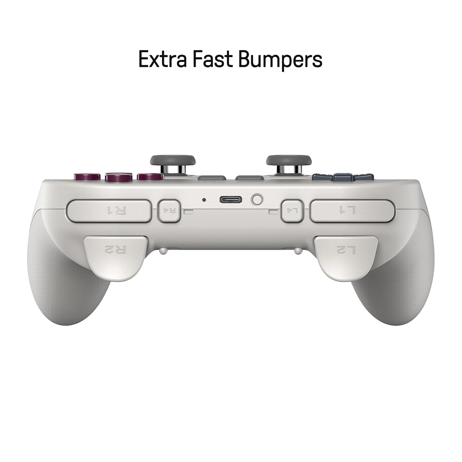 8BITDO PRO 3 BLUETOOTH CONTROLLER WITH SWAPPABLE ABXY BUTTONS, TMR JOYSTICKS, HALL EFFECT TRIGGERS, PRO BACK BUTTONS, - 3