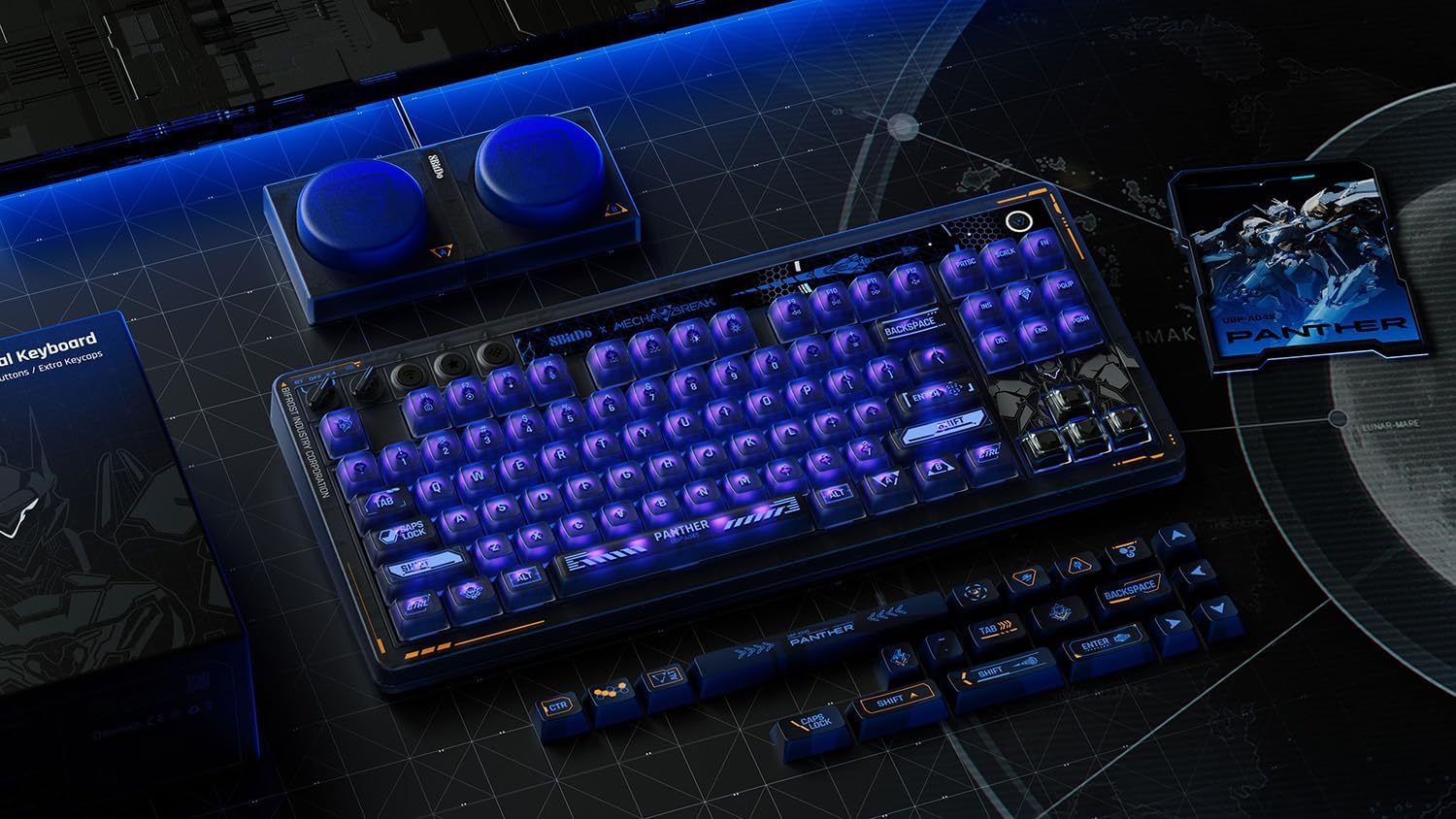 8BITDO TECLADO MECÁNICO RETRO 87 - MECHA BREAK: PANTHER - 6