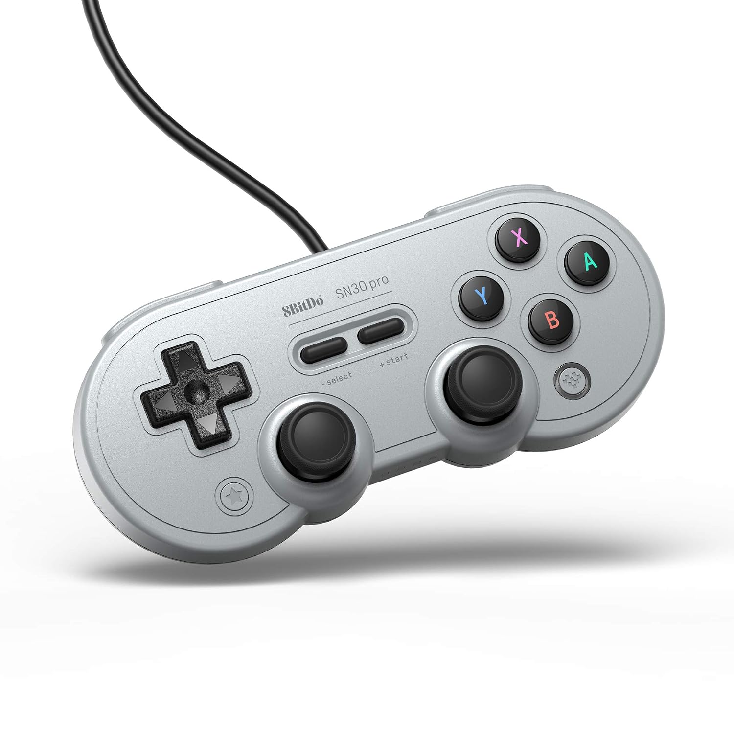 8BITDO SN30 PRO USB WIRED GAMEPAD FOR SWITCH, WINDOWS Y RASPBERRY PI GRAY EDITION - 1
