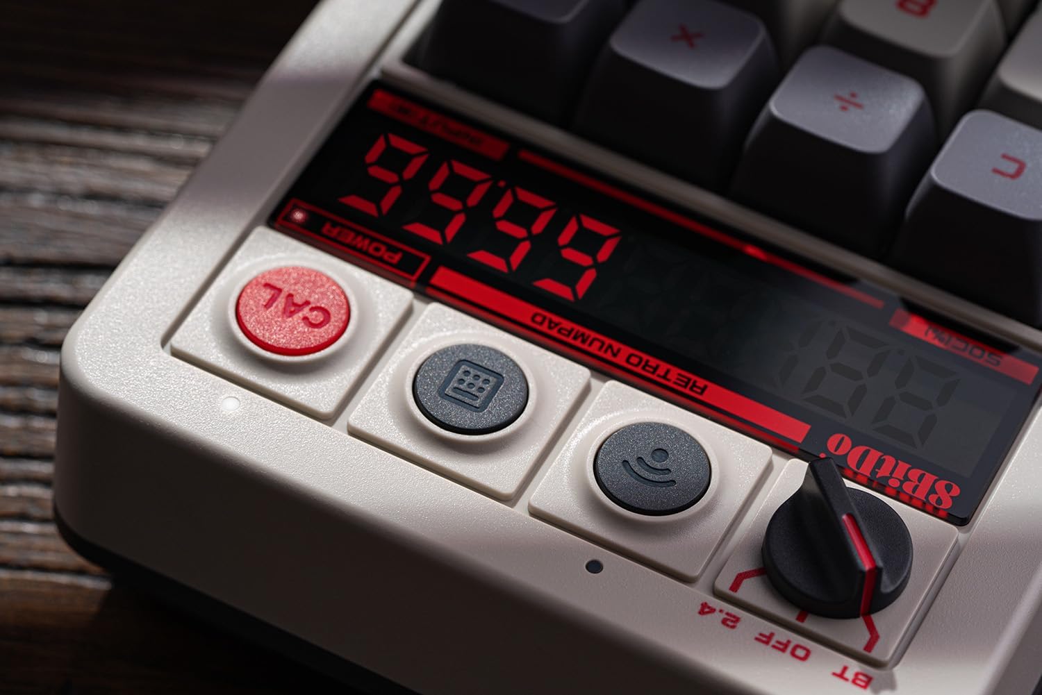 8BITDO RETRO 18 MECHANICAL NUMPAD, SUPPORTS CALCULATOR MODE, BLUETOOTH/2.4G/WIRED NUMPAD FOR WINDOWS AND ANDROID - N EDITION - 6