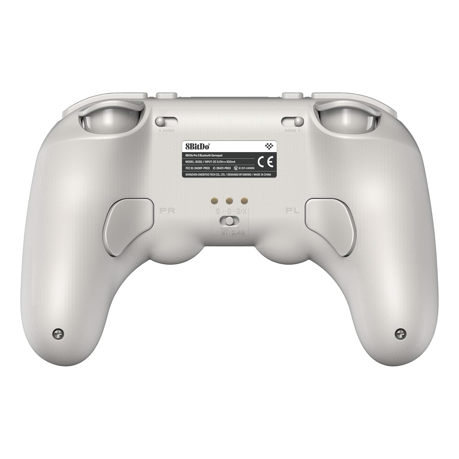 8BITDO PRO 3 BLUETOOTH CONTROLLER FOR SWITCH/SWITCH 2 TMR JOYSTICKS, SWAPPABLE ABXY BUTTONS, PRO BACK BUTTONS, CHARGING - 4