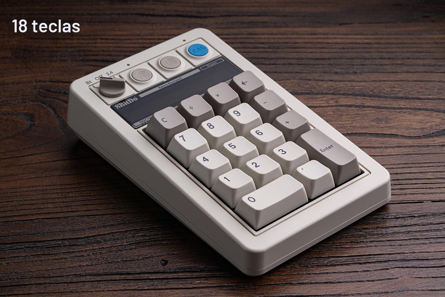 8BITDO NUMPAD MECÁNICO RETRO DE 18 TECLAS PARA WINDOWS Y ANDROID - EDICIÓN - 7