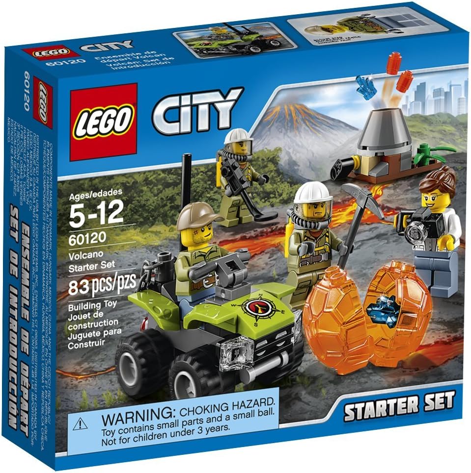LEGO CITY VOLCANO EXPLORADORES BUILDING KIT - 1