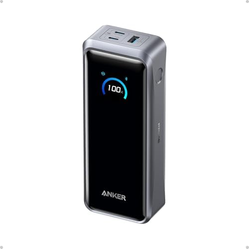 ANKER PRIME POWER BANK, BANCO DE ENERGÍA PORTÁTIL DE 3 PUERTOS DE 26,250 MAH CON SALIDA MÁXIMA DE 300 W, CARGA - 6