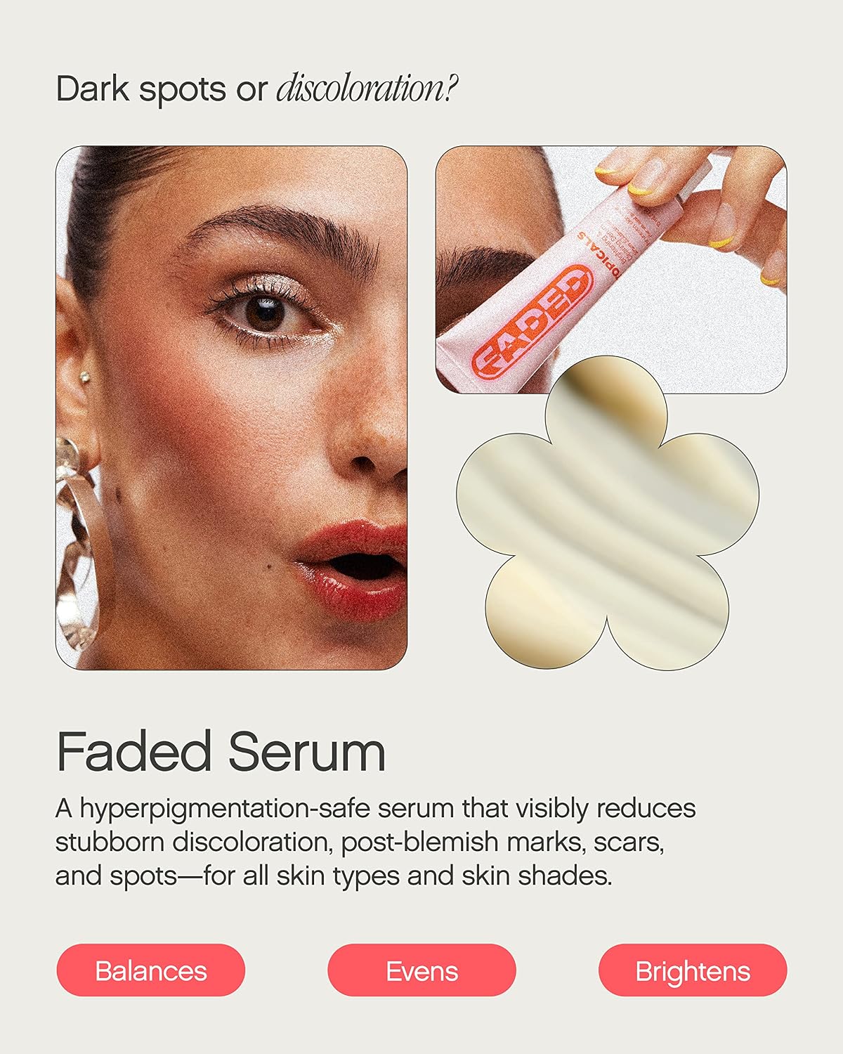 TOPICALS, SUERO ILUMINADOR DESTEÑIDO, REDUCE LA DECOLORACIÓN, 0.5 ONZAS LÍQUIDAS - 4