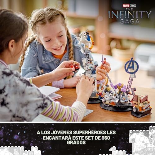 LEGO MARVEL ENDGAME FINAL BATTLE, MODELO DE LOS VENGADORES PARA CONSTRUIR Y EXHIBIR, SET DE JUEGO COLECCIONABLE DE MARVEL - 7