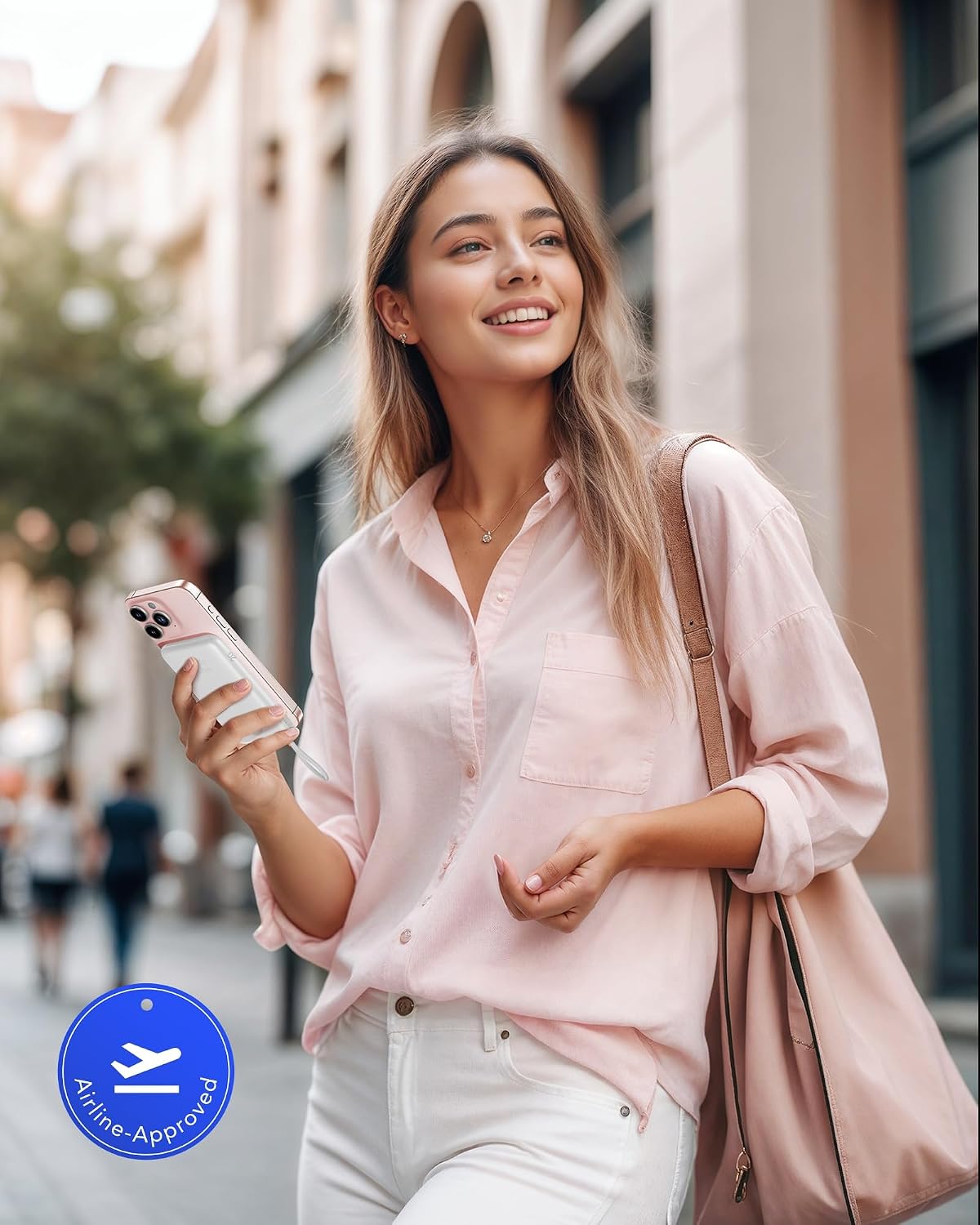 VIYISI CARGADOR PORTÁTIL DELGADO DE CARGA RÁPIDA DE 10000 MAH, BATERÍA COMPACTA CON CABLE USB C INTEGRADO, ESENCIAL DE VIAJE - 7