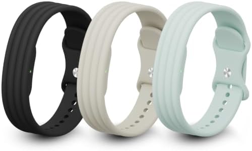 3 PACK SILICONE STRAPS COMPATIBLE WITH GOOGLE FITBIT AIR BAND - 7