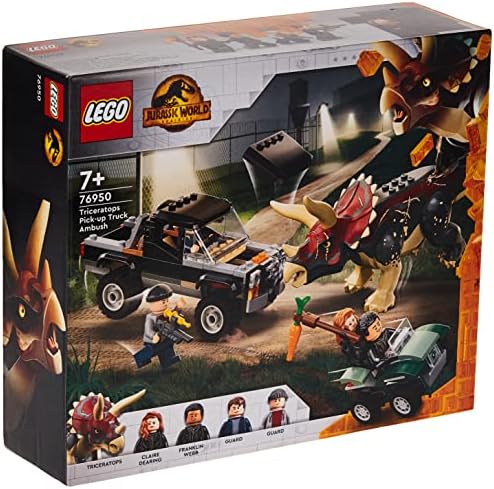 LEGO JURASSIC WORLD 76950 TRICERATOPS TRUCK ATTACK - 4