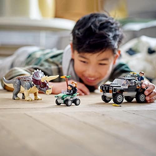 LEGO JURASSIC WORLD 76950 TRICERATOPS TRUCK ATTACK - 5
