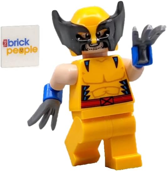 LEGO MARVEL SUPERHEROES: MINIFIGURA WOLVERINE CON GARRAS - 3